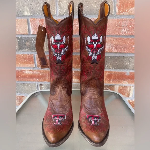 Texas Tech Raiders Gameday Cowboy Boots - Picture 1 of 8